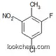 Molecular Structure of 1167056-41-8 (4-Chloro-2-fluoro-6-nitro-toluene)